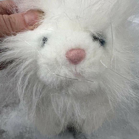 Webkinz HM110 White Long Haired Persian Cat NO Code Kitty Stuffed Animal - Picture 2 of 7